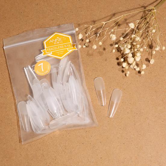 50Pcs/Bag FALSE Nails Long Lasting Ultra-thin T-shaped Transparent Nail Art Artificial Tips for