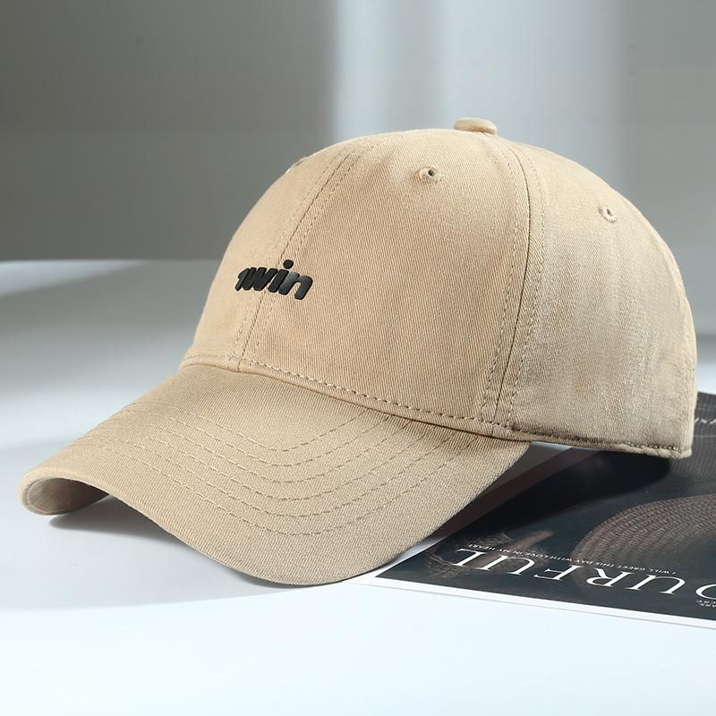 Fashion Hat Women's New Soft Top Baseball Cap Korean Version Trendy Fashion Couple Simple Candy Color Sunscreen Cap Men