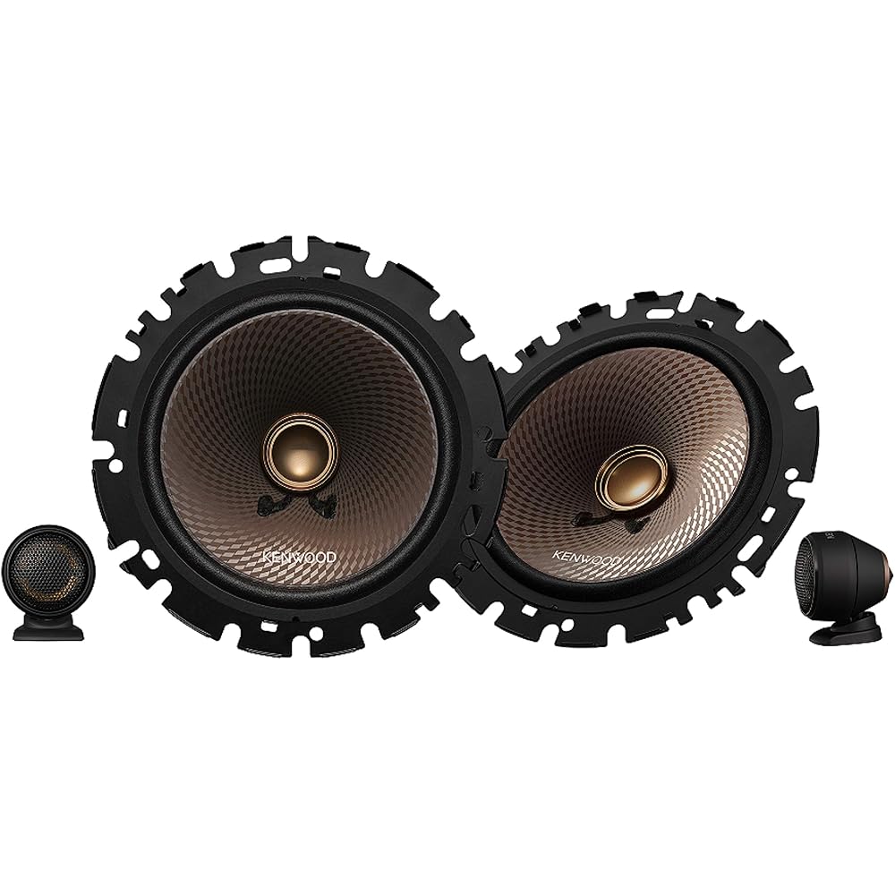 Kenwood KFC-RS164S 16cm Custom Fit Speakers High-Resolution Audio