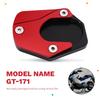 A16P-Motorcycle Side Stand Doot Kickstand Auxiliary Foot Pedal Support Plate For SYM ADXTG400 ADXTG 400 2024 2025