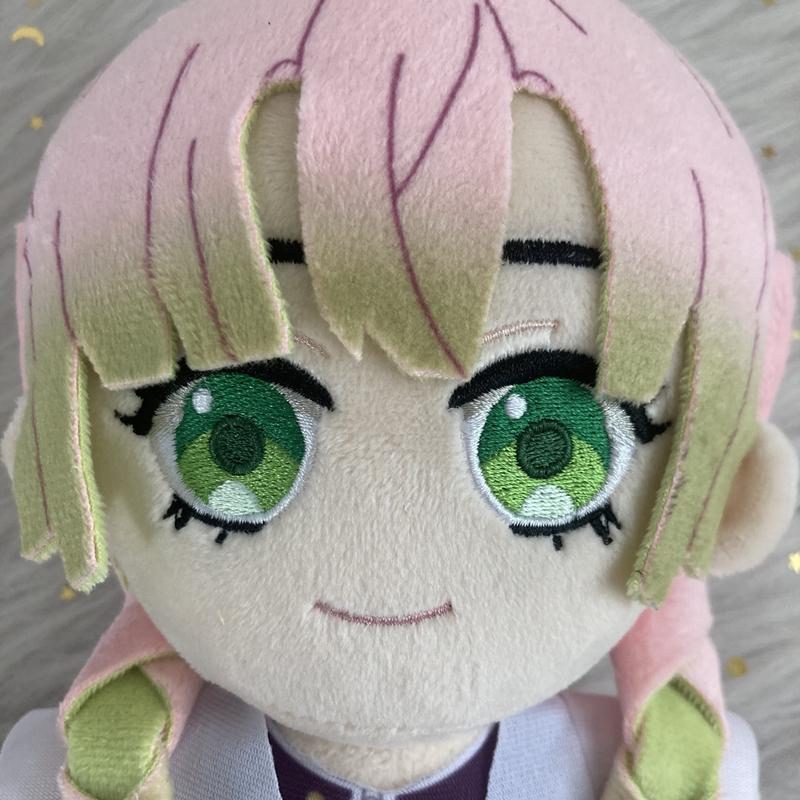 20cm Anime Demon Slayer Kanroji Mitsuri Plush Doll Toy Kimetsu No Yaiba Cosplay Cute Soft Stuffed Pillow Birthday Gift