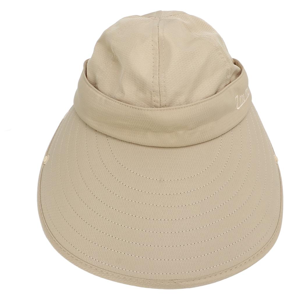 Outdoor Cycling Sun Hat Large Face Sunscreen Cover UV Fishing Hat Set