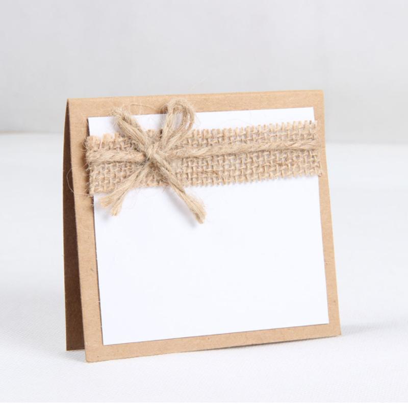 

10 шт., винтажный бумажный знак в стиле фермерского дома, свадебные сиденья, бант, настольные карты, украшения на день рождения, номер имени, различные вечеринки, лазерная резка