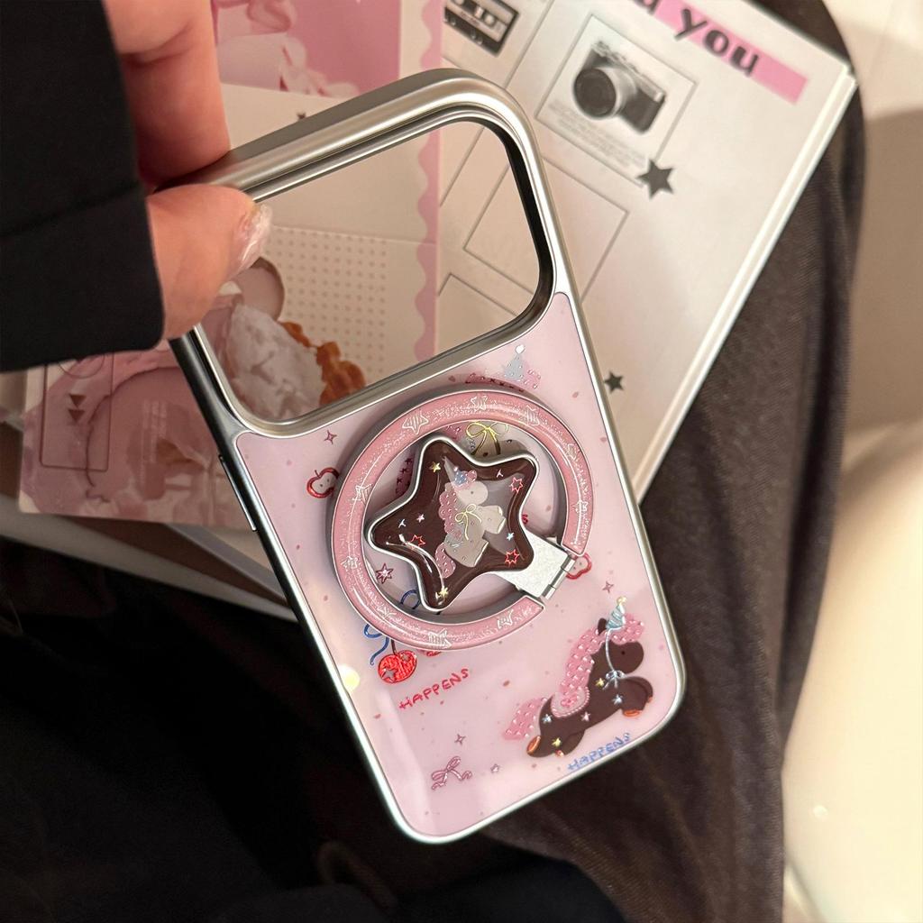 Pink Pony Magnetic Phone Case for iPhone 16, iPhone 17, and iPhone 17 Pro Max