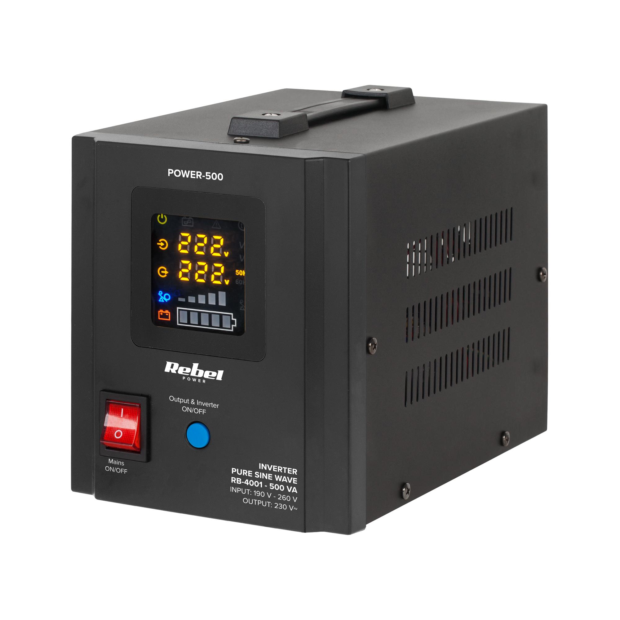 Rebel Power 1000 UPS 12V/230V 1000Va/700W