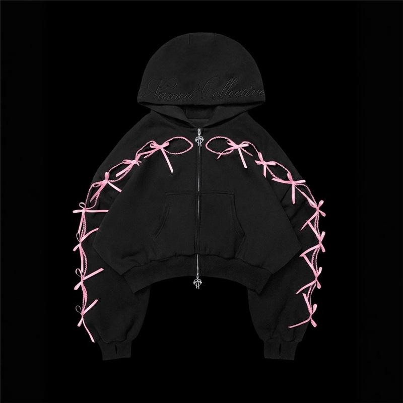 Damenmode Sweatshirt Rot Schwarz Rosa - Bequemer Brandy Style Casual Kapuzenpullover für Damen