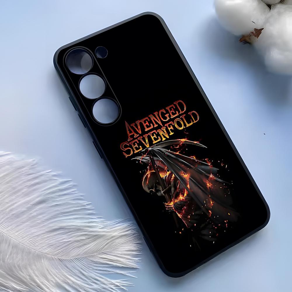 A-Avenged Sevenfold Handyhülle Für Samsung S25 Ultra S24 S23 S22 S21 S20 Plus Fe Galaxy A54 A53 A34 A25 Silikonhülle