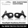1Pair Front Left Right Headlight Headlamp Bracket Clips for BMW F20 F21 F22 F23 F87 51647273065 51647273066