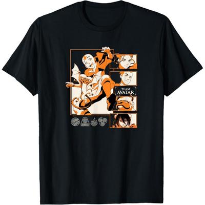 Avatar Der Herr der Elemente - Team Grid T-Shirt