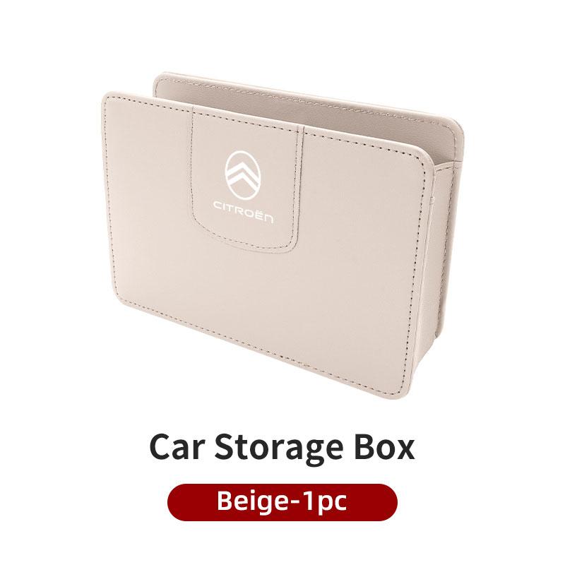 Car Side Seat Door Pocket Pouch Cell Phone Sunglasses Holder For Citroen C5 C1 C2 C6 C4L DS3 DS4 DS5 C-Elysee Grand Berlingo