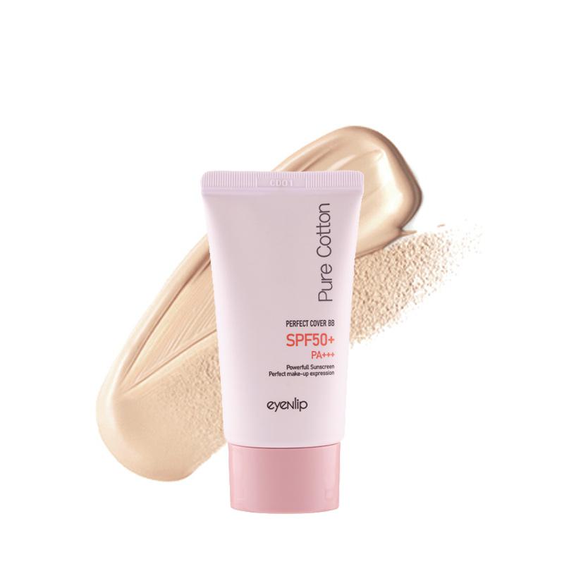

EYENLIP BB-крем Pure Cotton Perfect Cover SPF50+/PA+++ 30г 21 Light Beige 30g 1ea