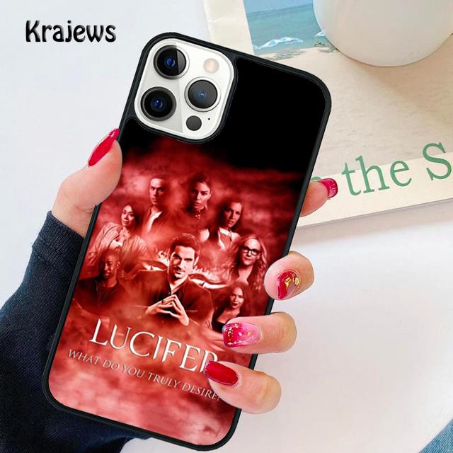 American TV Series Lucifer Soft Phone Case Cover For iPhone 17 Air 16 15 14 Plus 12 13 Pro Max Coque Fundas