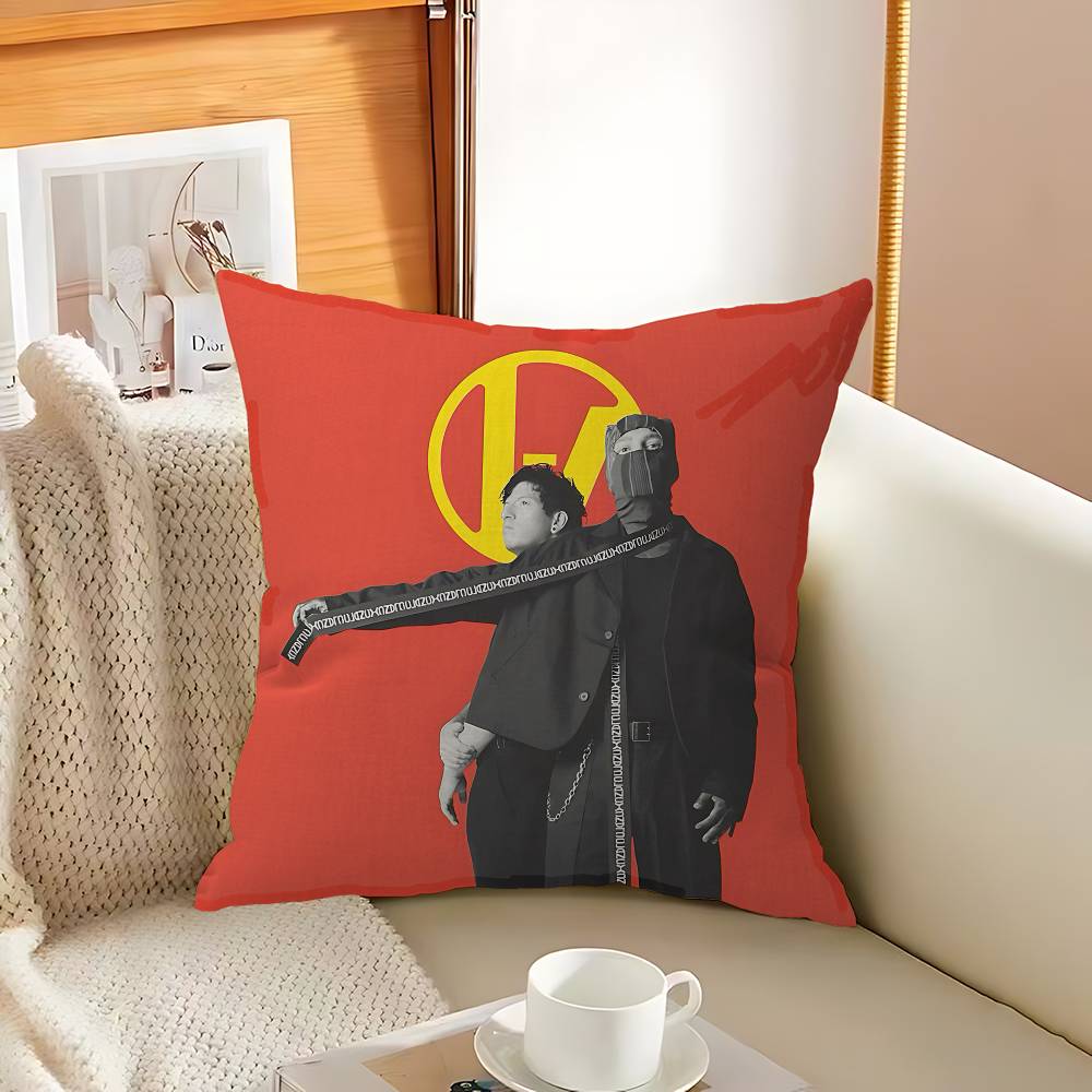 TTwenty One PPilots Band Cm Cushion Cover Pillow Cover Decor Pillowcase Home Pillowcase for Couch Pillow