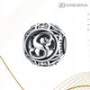 Charms Letter S S925 Bead Beads Openwork Zircons Openwork Letter