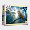 Mondschein-Eule Puzzle Tiere 1000 Teile, beliebtes koreanisches Puzzle