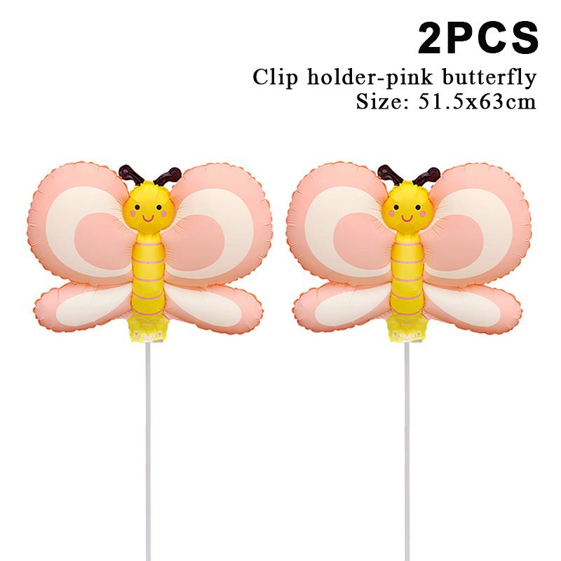 

{MX} 2Pcs Cartoon Animal Foil Balloons Dinosaur Butterfly Duck Balloons for Kids Birthday Party Decoration Background Supplies 1