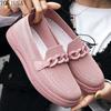 Women's Shoes Comfortable Fly Woven Mother Shoes A Pedal Comfortable Women's Shoes