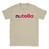 Nutella Logo TShirt Beach Cotton TShirts For Unisex Fashion Pattern Tshirt Short Sleeve Streetwear Tees