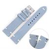 High Quality Vintage Suede Leather Watch Straps Blue Watch Bands Replacement Strap for Watch Accessories 18mm 20mm 22mm 24mm