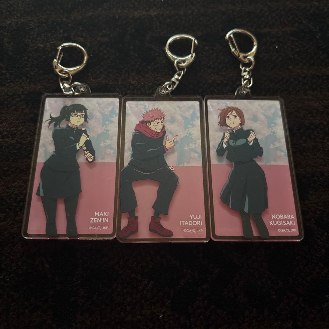 Yuhito Kojo Kugisaki Nobara Maki Zenin Acrylic Key Chain