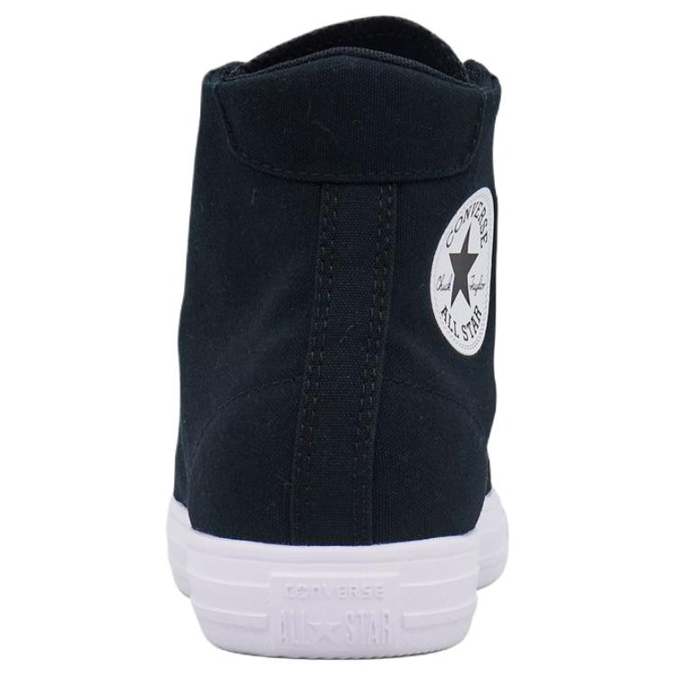 Converse Chuck Taylor Seasonal Versatile Comfortable High-Top Canvas Shoes Unisex Sneaker Black A19298C