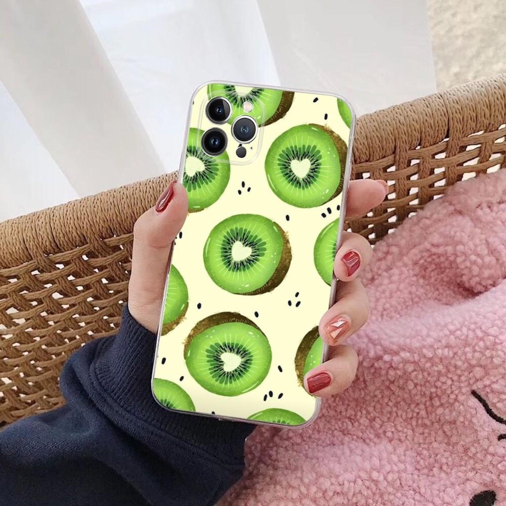 Summer Fruit Phone Case For iPhone 14 13 12 Mini 11 Pro XS Max X XR SE 6 7 8 Plus Soft Silicone Cover