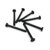 20 pcs 6#-32x30mm long cross recessed flat head screws for PC case graphics card