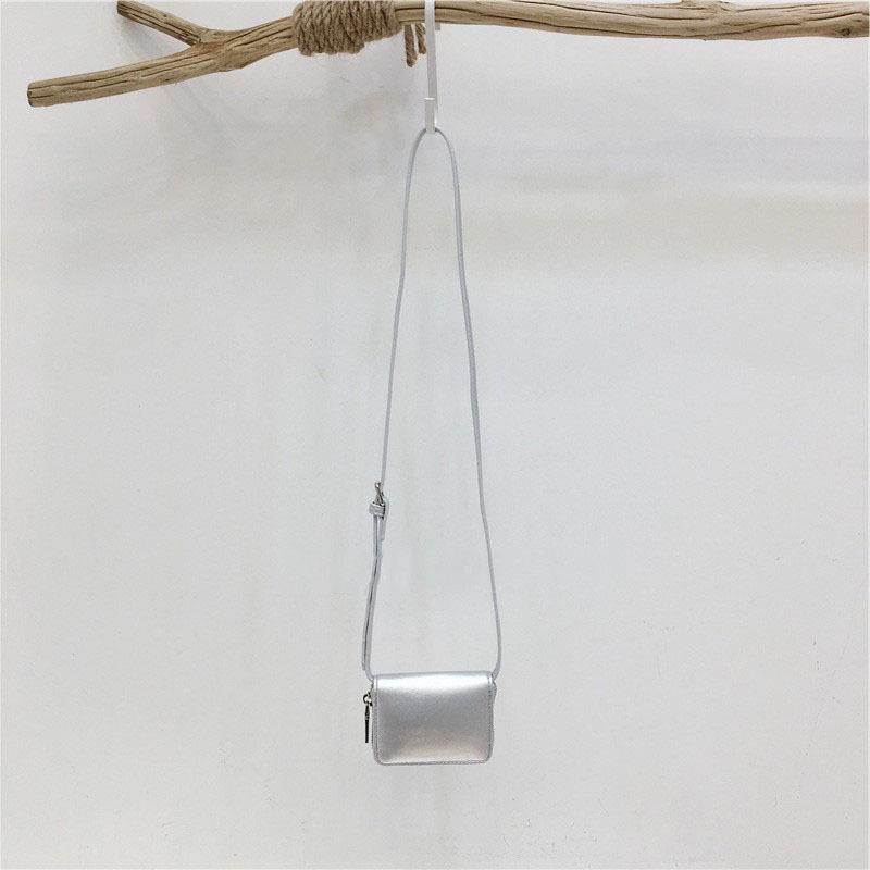 2024 Корейская модная разноцветная мини-сумка через плечо: Симпатичная квадратная сумка на одно плечо и поясная сумка