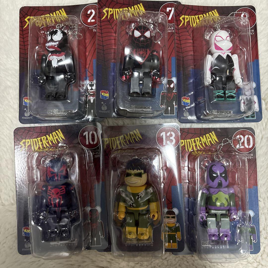 

[Б/У] Счастливая лотерея Bearbrick Человек-паук