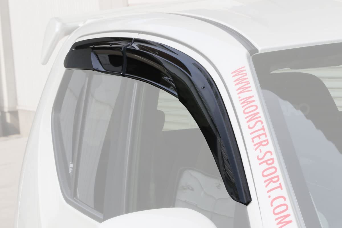 

MONSTER SPORT Window Aero Visor for Alto Turbo Sports Side Visor Door Works/Alto RS/Alto [HA36S] [HA36 Visor] 721500-7300M чорний