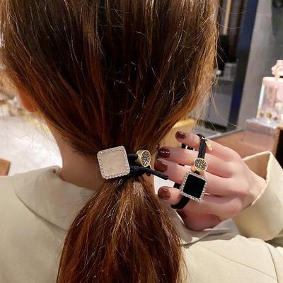 2025 Chouchou Premium Strass - Corde à Cheveux Style Coréen