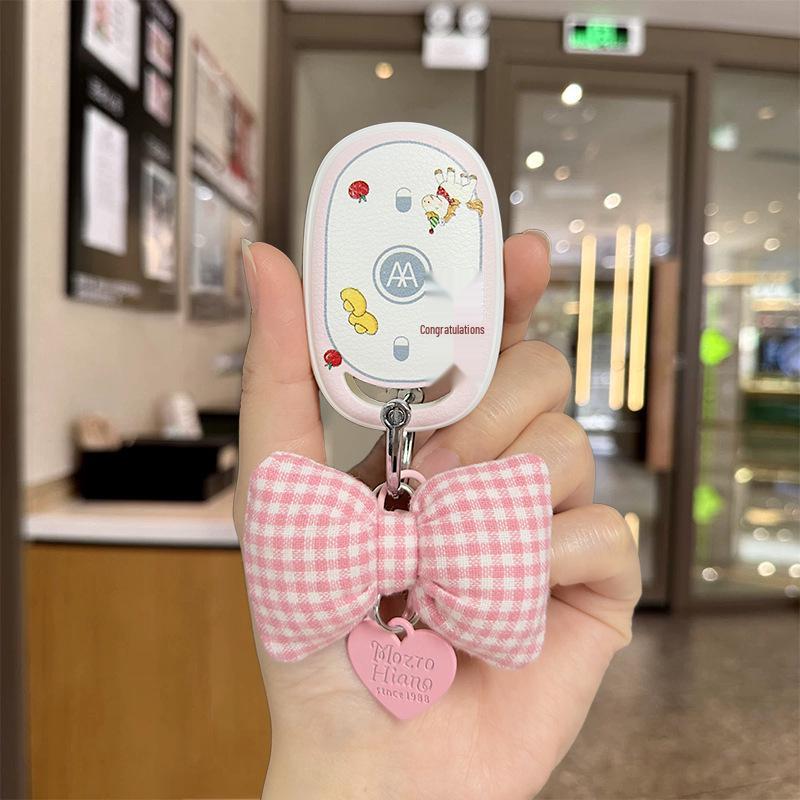 Aima Electric Scooter Key Cover Bag for Luna, Yangwang, Aiqi, Xiaolong Q7, Duoduo, and Little Gold Bean Remote Controls for Women