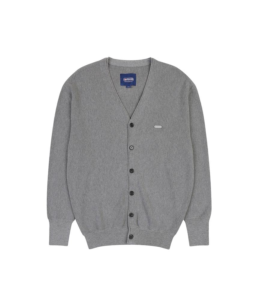 Outdoor Products V Neck Cardigan (Gray)