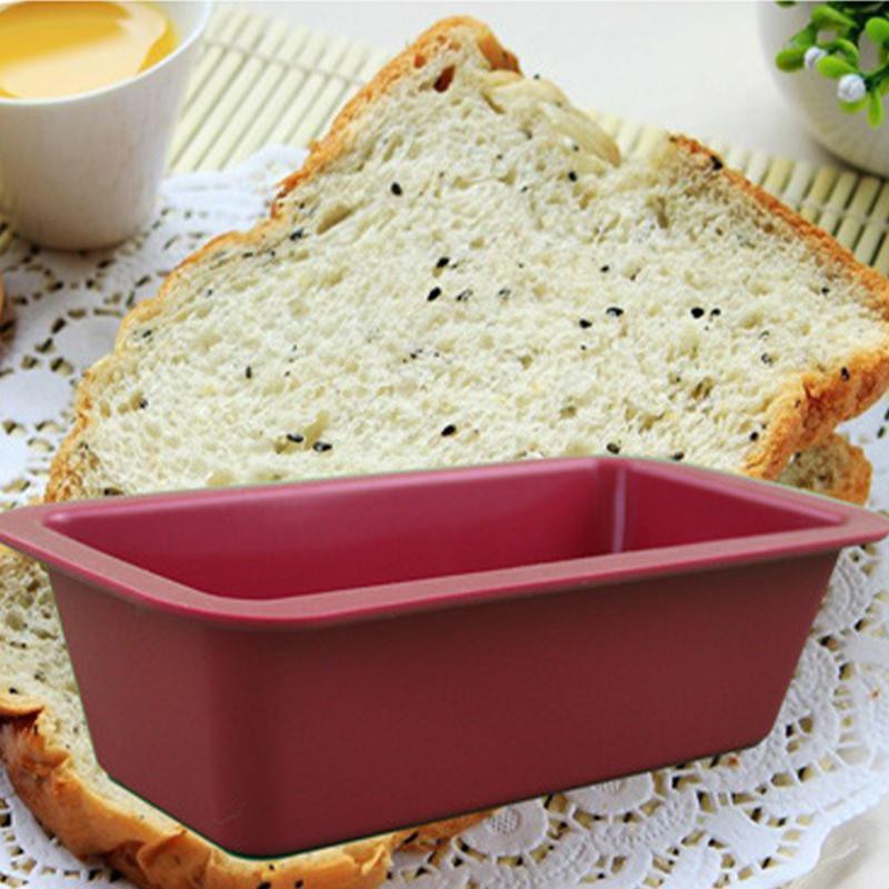 Molde de silicona para pasteles, accesorios para hornear, molde rectangular para pan, tostadas, moldes para pasteles, herramientas de cocina para el hogar, molde para pajitas