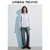 UR Women's Retro Washed Denim Pants