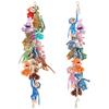 1/2pcs Hand-woven Cotton Rope Plush Toy Net Bag Storage Hanging Chain Bag Hat Sock Clip Hanging