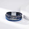 Multi Layer Leather Bracelet for Women Heart Accessories  Stylish Ladies Hand Jewelry Gift