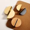 Buton Încastrat pentru Sertar de Mobilier Design Semirotund Mâner pentru Dulap Hardware Dulap