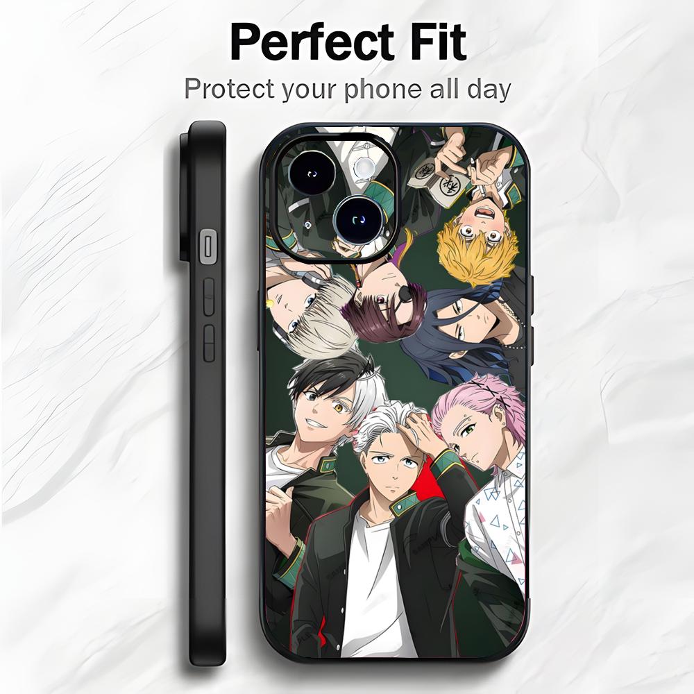 

Cool Sports Japanese Anime W-Wind Breaker Phone Case Phone Case Trend Soft Packaging Lightweight For iPhone17 16 15 14 ProMax iphone12pro