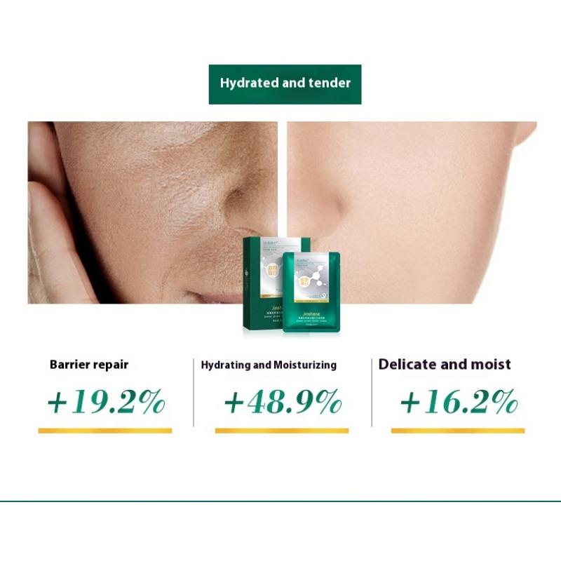5pcs*30ml Seaweed Collagen Crystal Mask Hydrating Transparent Mask Filling Mask Anti-Wrinkle Light Striped Mask