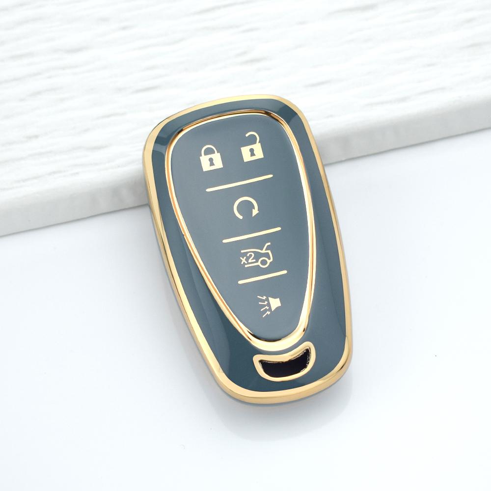 Anti-scratch Car Key Fob Cover for Chevrolet Chevy Camaro Cruze Malibu Equinox Onix Spark Sonic Volt Full Protection Key Case