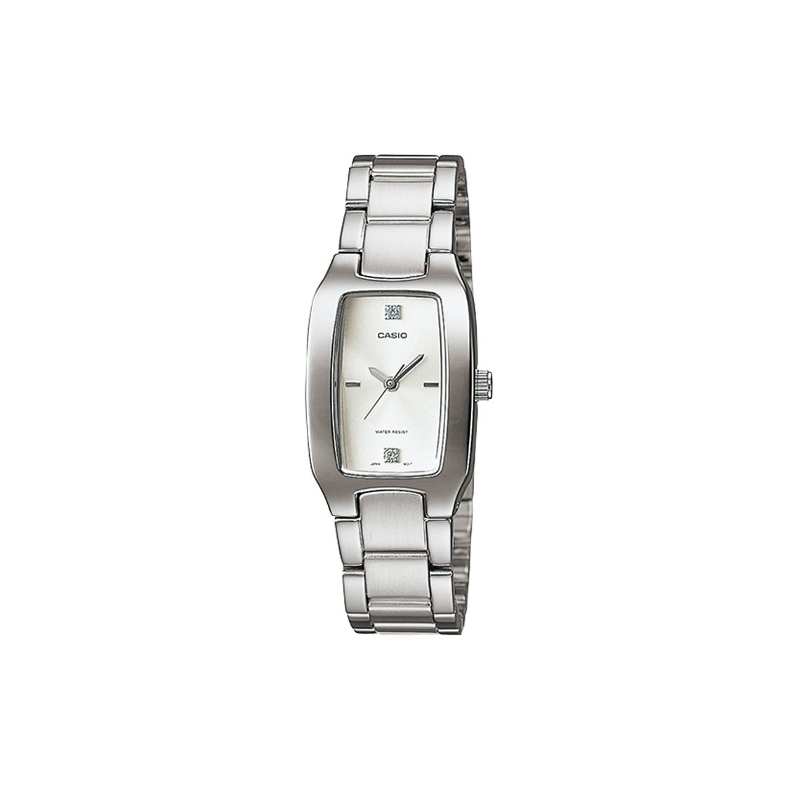 Casio Standard Series Dress Minimalist Business Fashion Retro Square Watch Quartz Movement Stainless Steel Band Women watches White LTP-1165A-7C2 Single Watch,Random Watch Box,Silver Strap