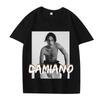 Damiano David Oversized T Shirt Unisex Women Streetwear 100 Cotton Hot Sale Short Sleeve Summer Loose Print Unisex Plus Size Tops