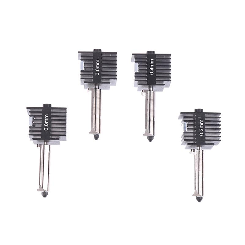 3D Printer End Hardened Steel Nozzle For Bambu Lab 3D Printer Accessories A1/A1Mini End 0.2/0.4/0.6/0.8Mm Nozzle Kit