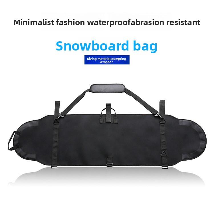 

SBR Сноубордическая сумка через плечо для хранения всего снаряжения, Неопреновая сумка-пельмень из кожи для лыж, Чехол для доски, Защитный чехол против царапин и ржавчины 145~ 170cm