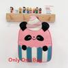 Cartoon Line Panda Girls Toddler Backpack With Fashion Sequins For Use School
