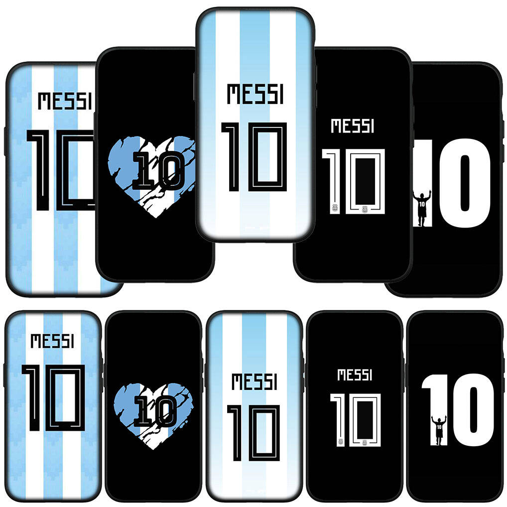 for Samsung Galaxy S25 S24 S23 iPhone 17 16 15 Xiaomi Redmi Note 14 13 12 11 Plus Pro Max Case Argentina No10 Soccer No 10 Football OPPO Huawei Cover