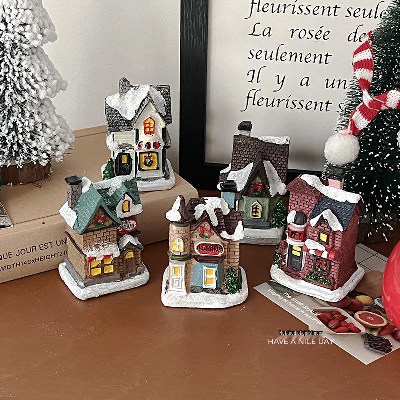 Luminous Snow House Night Light - Christmas Gift & Home Decoration.