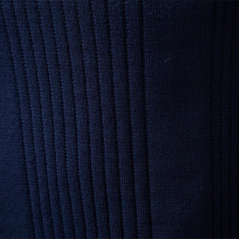 Gant 2025 Autumn and Winter Embroidery New European Size Lapel Men's Sweater Polo Half Zipper High-quality Knitted Sweater Men's Clothing