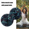 Double Lacrosses Globe for Myofascial Release Fitness Massage & Relax Muscles Fascia Globe Peanut Globe Roller Massager